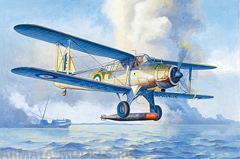 02880P Fairey Albacore Torpedo Bomber