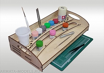 WIM-WS-001 Рабочая станция №1 с нишей под коврик. WorkStation №1. Набор для сборки