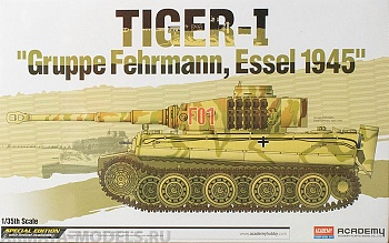 13299 Танк TIGER-I Gruppe Fehrmann, Essel 1945