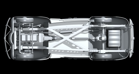 24022 Admiral кабриолет, Германский пассажирский автомобиль ІІ МВ с раскрытым тентом ICM