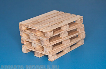 35D30RB Дополнение для моделей 4 x natural wood pallets