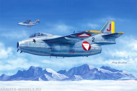 81745 Самолет J 29F Flying Barrel Hobby Boss