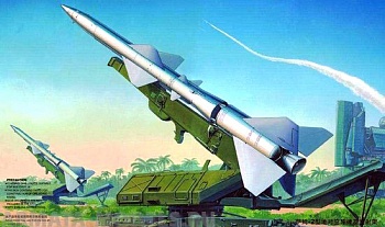 00206 Пусковая установка с ракетой