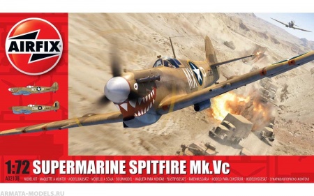 A02108 Сборная модель самолета Supermarine Spitfire Mk Vc Airfix