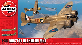 A09190 Сборная модель самолета Bristol Blenheim Mk1