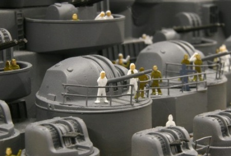 12622 Набор фигур (144шт) для любых кораблей и подводной лодки I-400 Tamiya