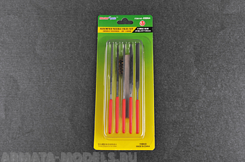 MST09964 Набор надфилей с щеткой