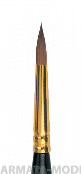 ЖК1-01,0FЖ Кисть Roubloff серии 111F №1 колонок круглая укороченная