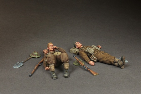 3616SOGA British infantrymans at rest. SOGA Miniatures