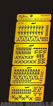 FH700038 Фототравление WW II US Air Power I (TBM/TBF SB2C F6F F4U)