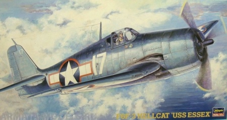 09134 Самолет F6F-3 HELLCAT Hasegawa