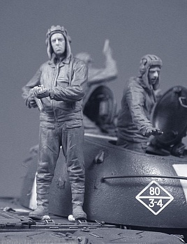 T35225 Серия железный занавес. Советский танкист с АКМС