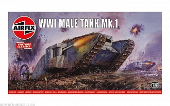 A01315V Танк WWI Male Tank