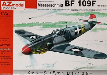 AZ7563 Самолет Messerschmitt Bf-109F `Fridrich`
