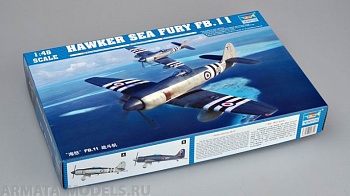 02844P Самолет Sea Fury FB.MK.II