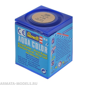 36194RE Аква-краска золотистая металлик