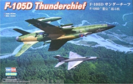 80332 Самолет F-105D Thunderchief Hobby Boss
