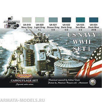 CS24 Набор CAMOUFLAGE SET US NAVY SET 1