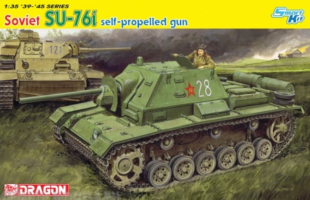 6838Д  Советская САУ SU-76i (Су-76И) Dragon
