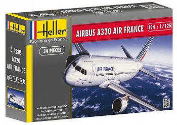 80448HL Самолет  Аэробус А320 AIR FRANCE (1:125)