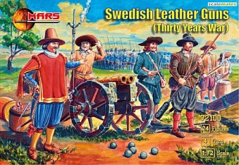 72100MR Фигуры Swedish Leather Guns 1/72