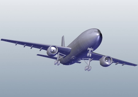 ЕЕ144146_3 Авиалайнер  А300B4 LAKER SKYTRAIN Восточный экспресс