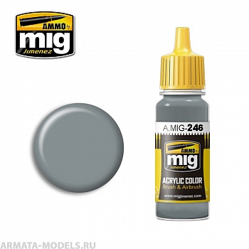 AMIG0246 Ammo Mig Акриловая краска MEDIUM SEA GREY (BS 637) 17 мл