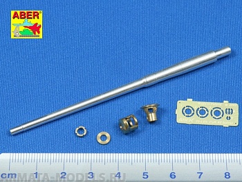 ABR-35-L-05  Дополнения для  Pak 40/3 barrel with muzzle brake для Tamiya “Marder III M” 1/35