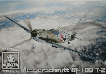 BRP72033 Самолет  Messerschmitt Bf-109 T-2