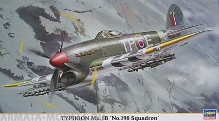 09862 Самолет TYPHOON Mk18 Hasegawa