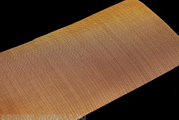 AH0053 Сетка латунная плетеная, ячейка 0,80 мм 10х20 см