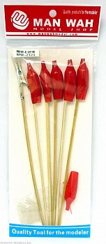 MW-2123 Держатель для покраски мелких элементов на бамбуковом стержне