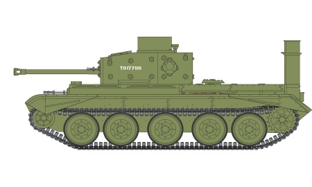 A02338 Сборная модель Cromwell Cruiser Tank Airfix