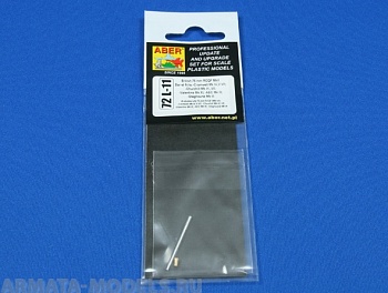 ABR-72-L-11  Дополнения для  Barell to:- Cromwell Mk IV,V,VII; Churchill Mk VI, VII; Valentine Mk XI, AEC Mk III; Staghound Mk III для  1/72