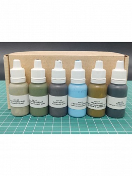 AM4939 Набор тематических красок «Ми-8» (6 штук)