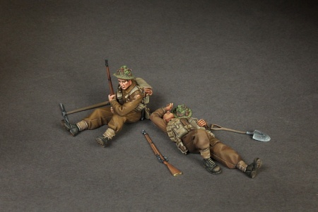 3617SOGA British infantrymans at rest. SOGA Miniatures