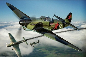 BRP72038 Самолет Yakovlev YAK-1B