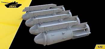 AM72506 Набор ФАБ-3000 для Т-4 «Сотка»  4шт