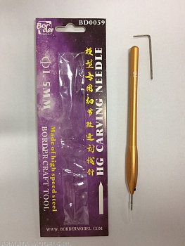 BD0059-O Скрайбер игольчатый оранжевый